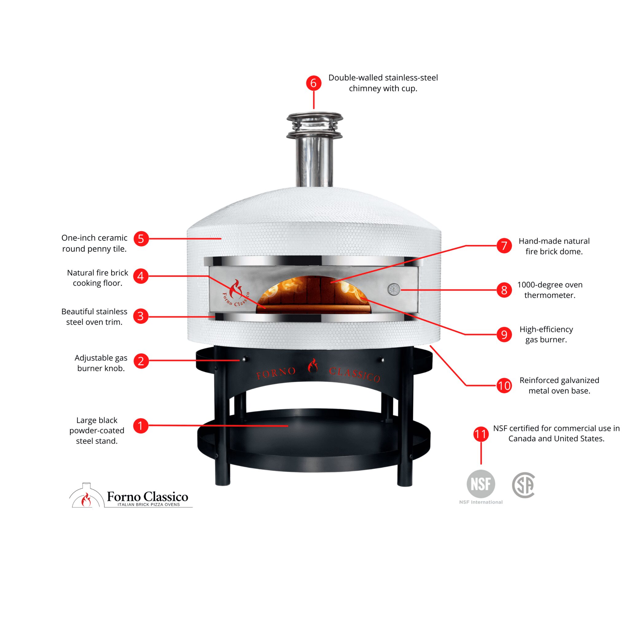 Forno Classico Italian Pizza Oven