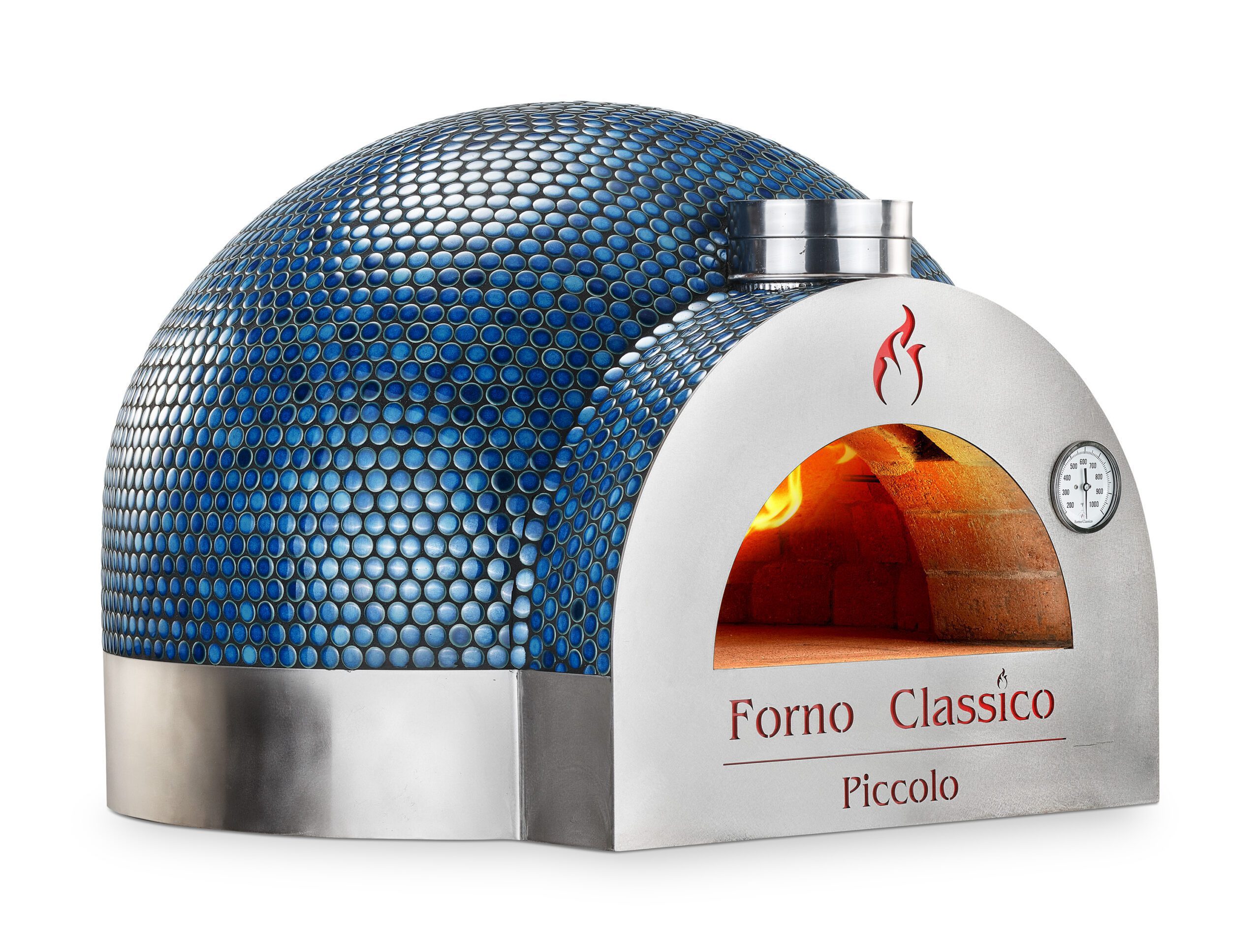 Blue Forno Classico Italian Brick pizza oven.