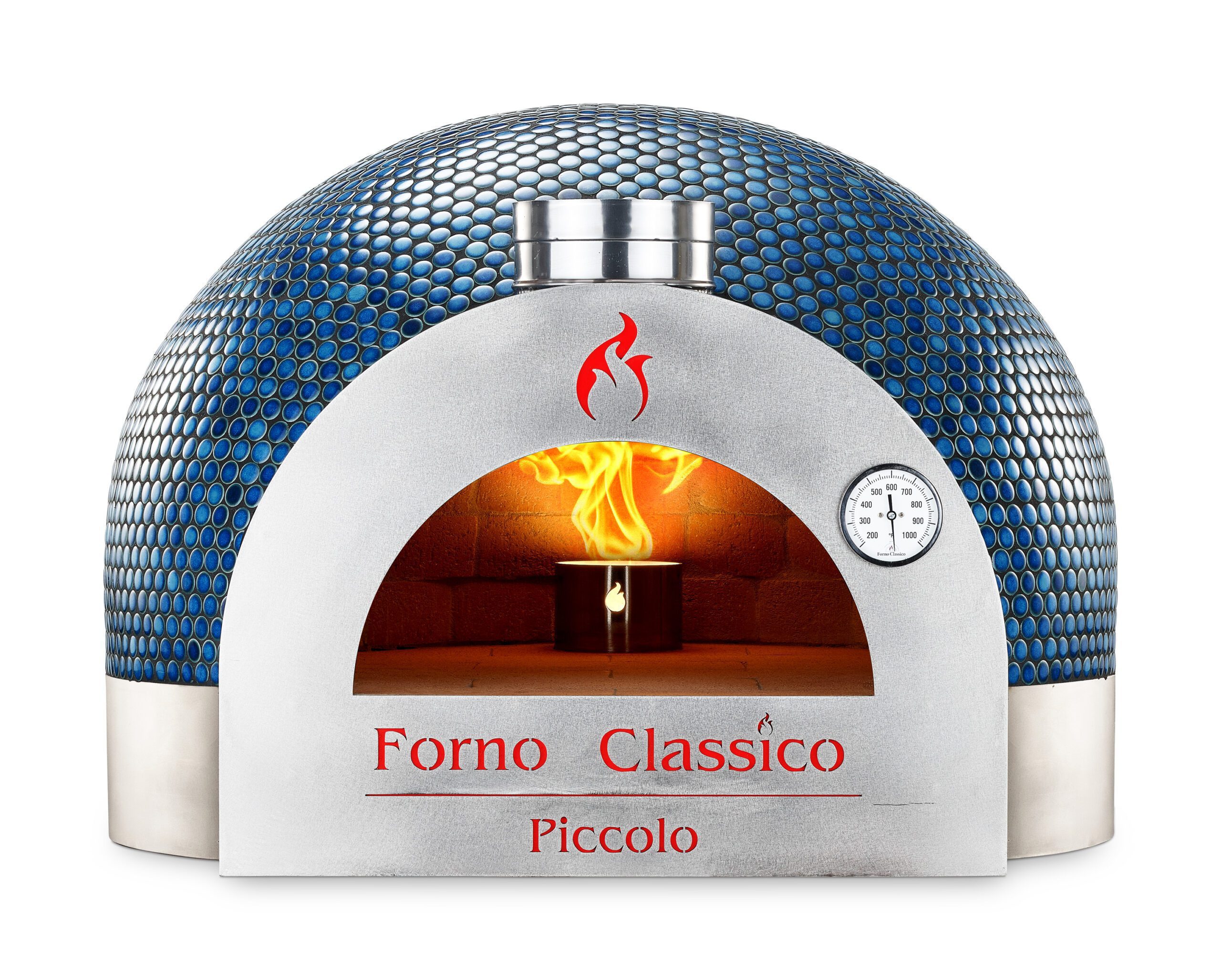 Blue Forno Classico Italian Brick pizza oven.