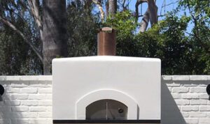 White Forno Classico Italian brick pizza ovens.